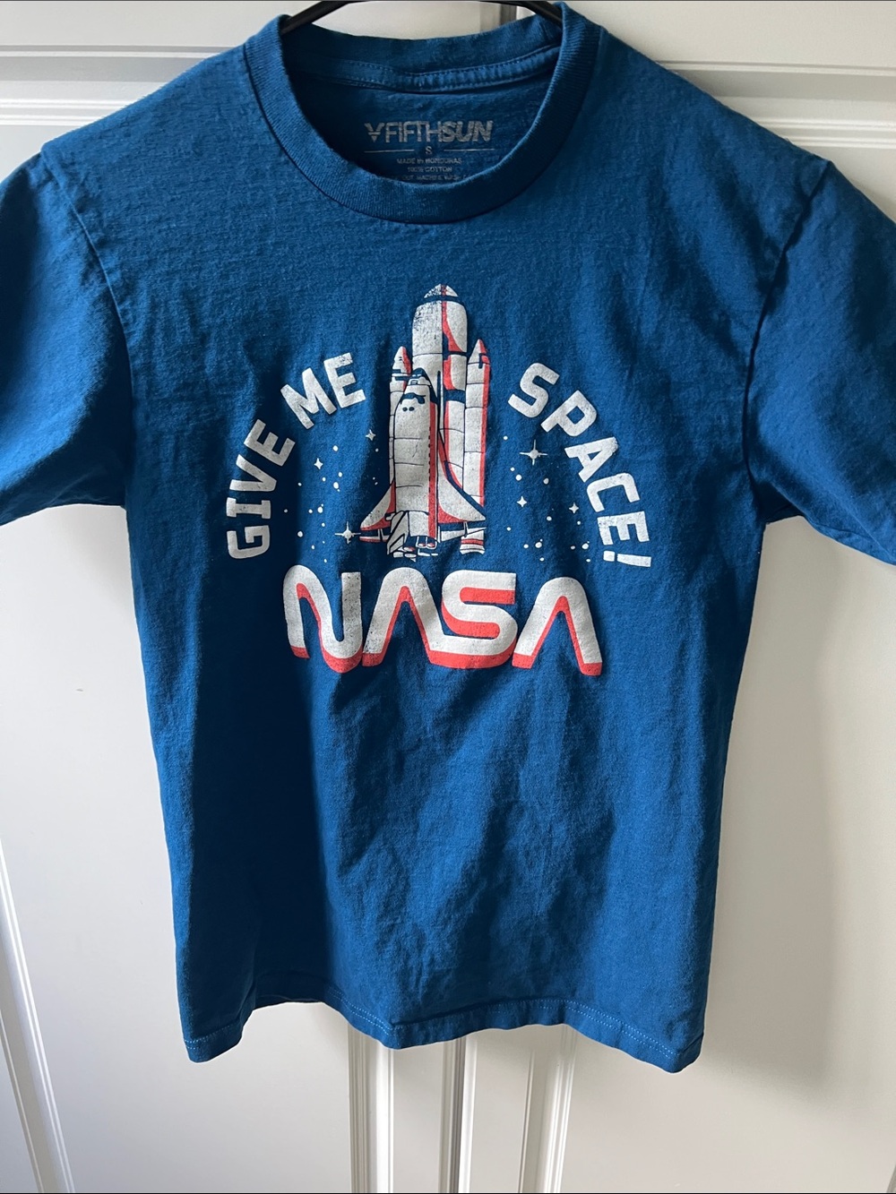 Fifth Sun Kids Blue NASA 'Give Me Space!' Graphic Tee